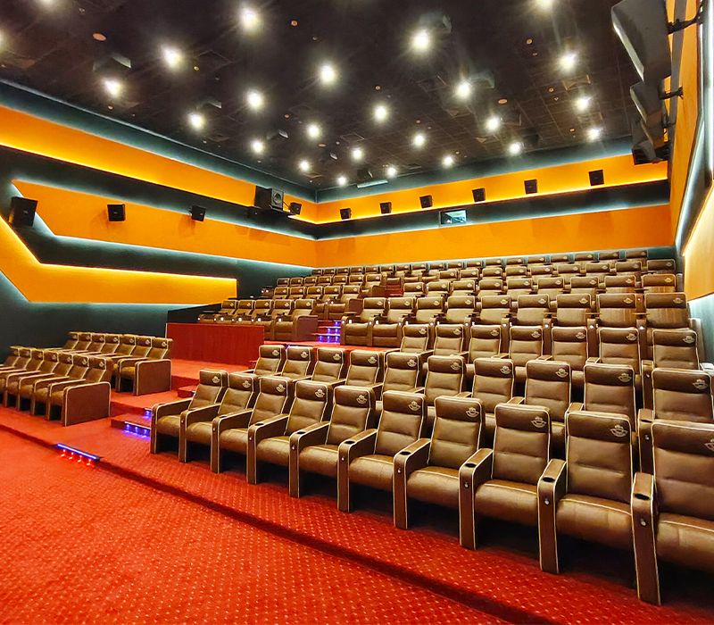 Brandwave auditorium seating installation