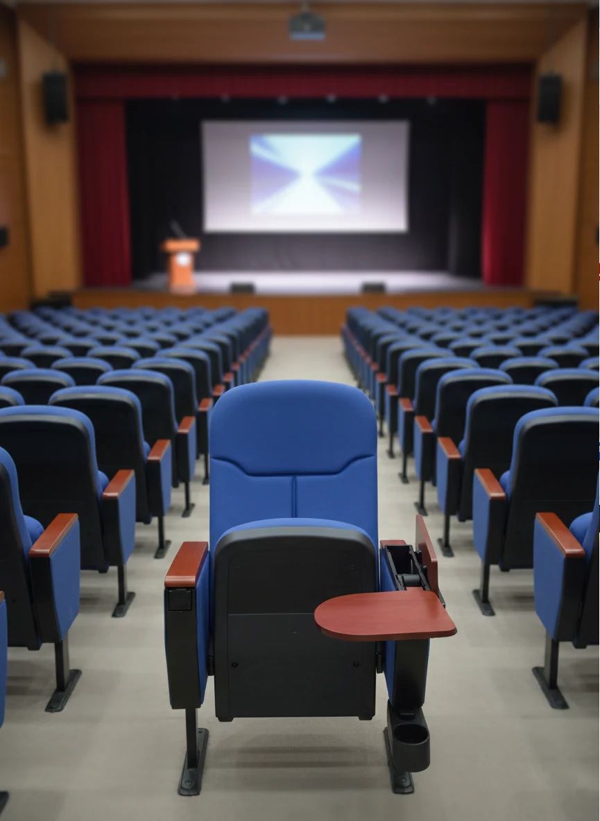 Auditorium Writing Pad Chairs by Brandwave Furniture