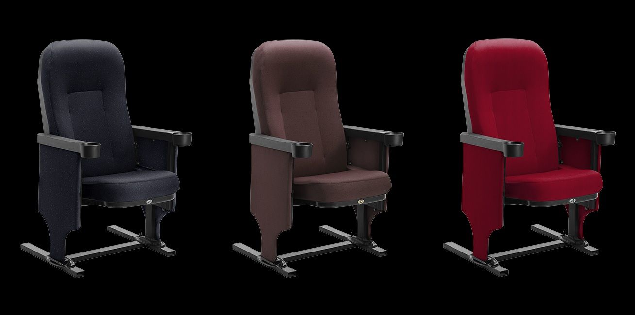 Push-Back Auditorium Chair – Model BW-PB-08 by Brandwave Furniture